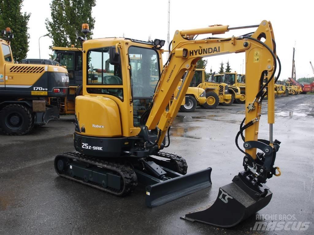 Hyundai R25Z-9AK Mini excavators < 7t