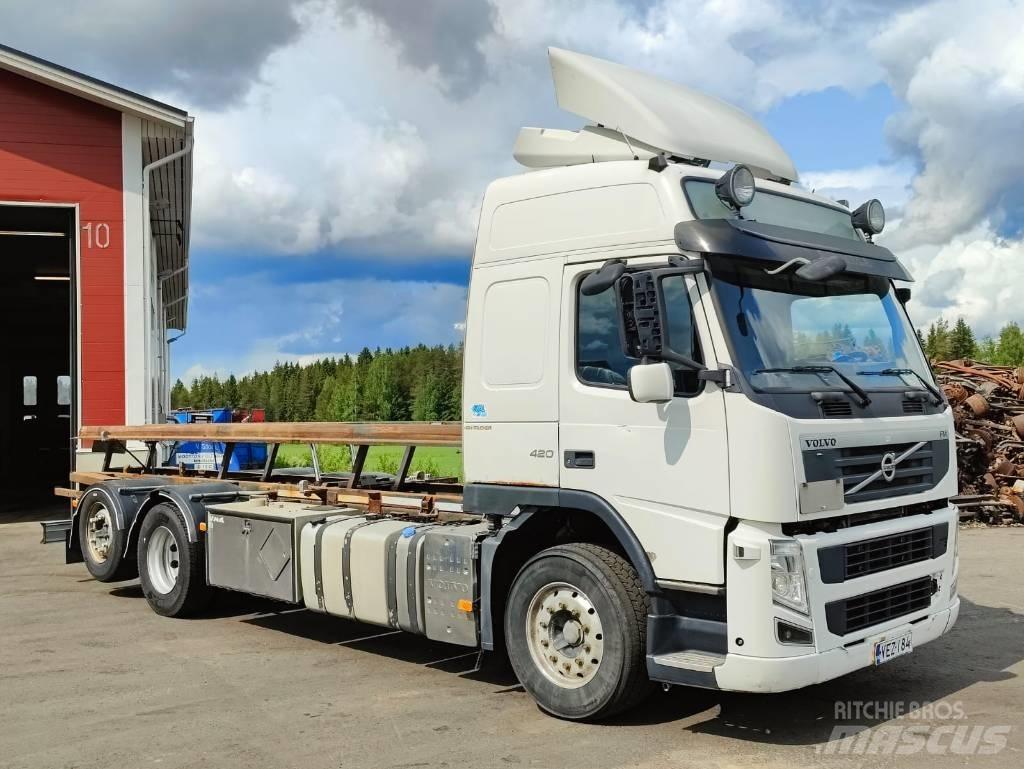 Volvo FM 13 Containerframe/Skiploader trucks