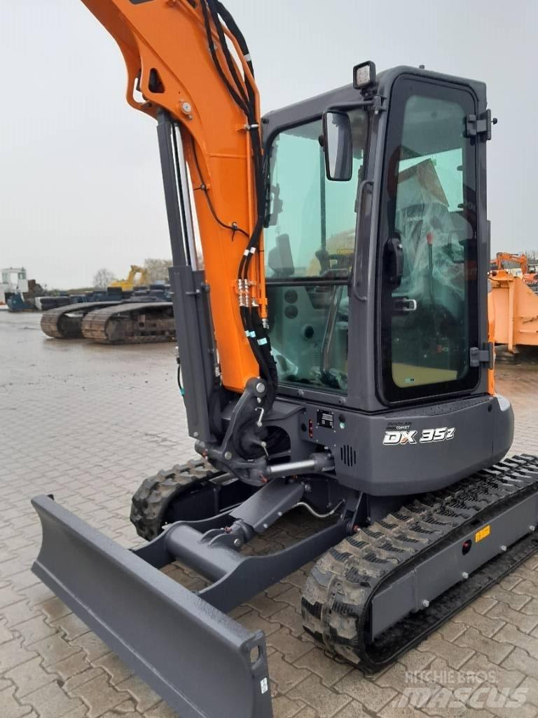Doosan DX 35 Z-7 Mini excavators < 7t