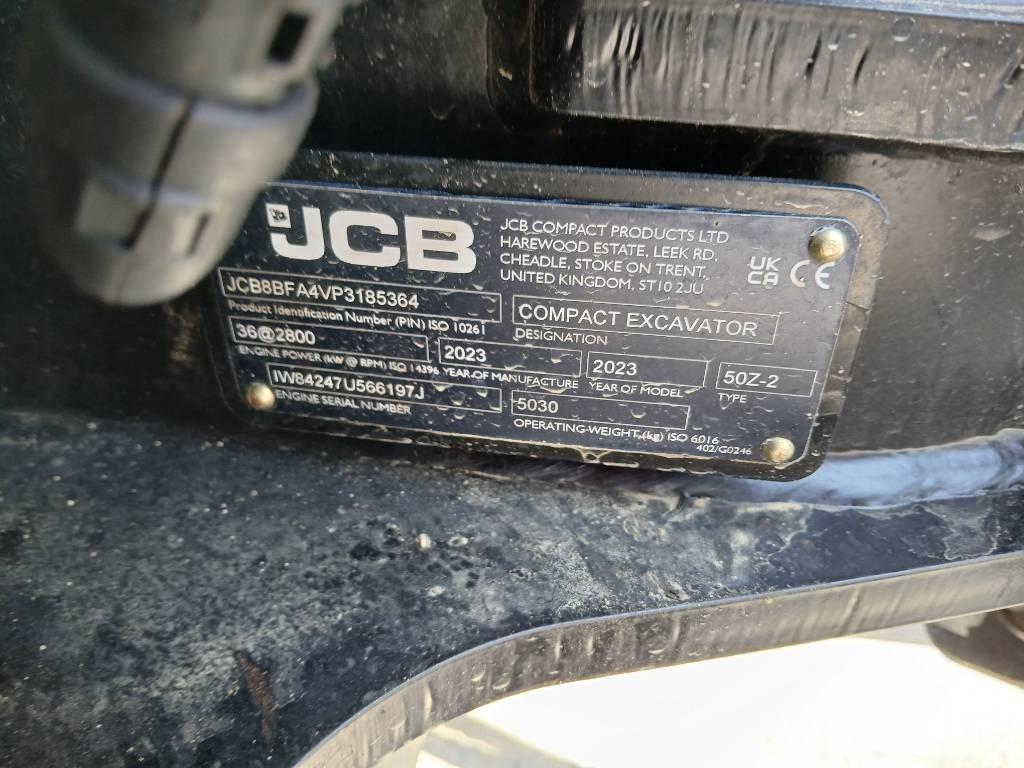 JCB 50 Z-2 Mini excavators < 7t