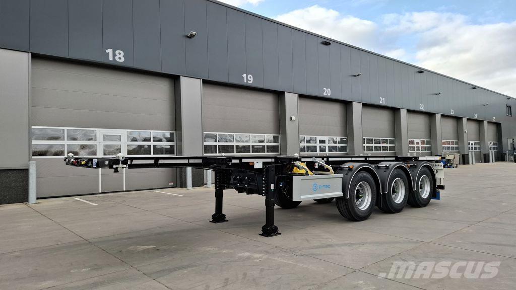 D-tec CC-2030-3-F Containerframe/Skiploader semi-trailers
