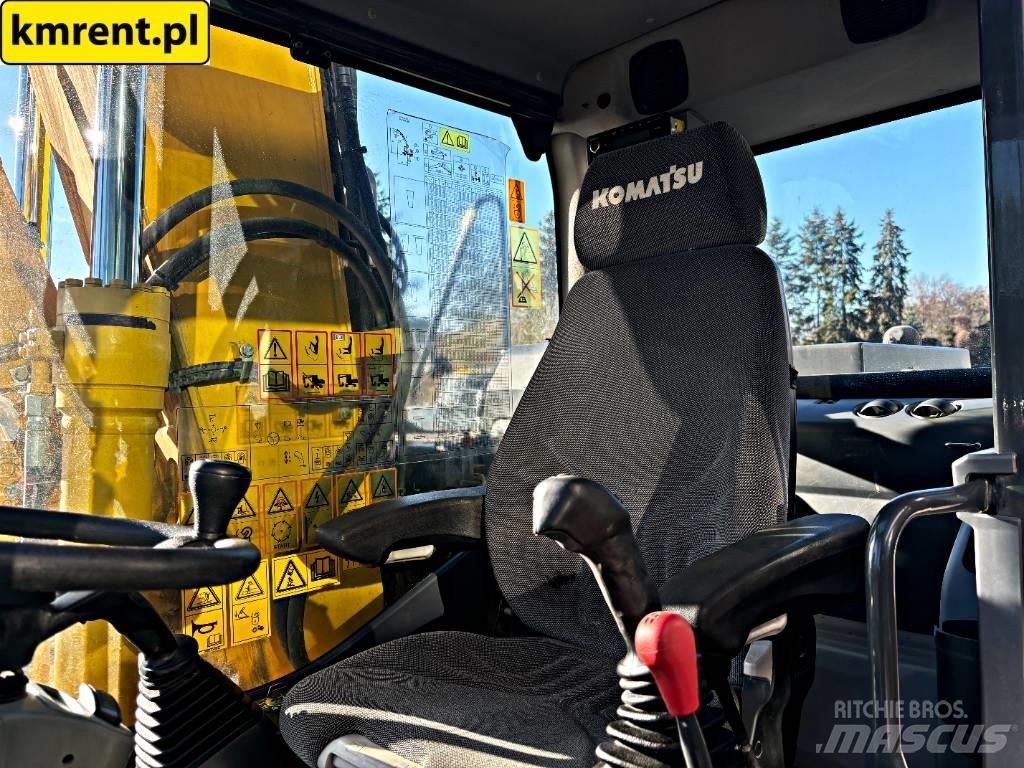 Komatsu PW148 Wheeled excavators