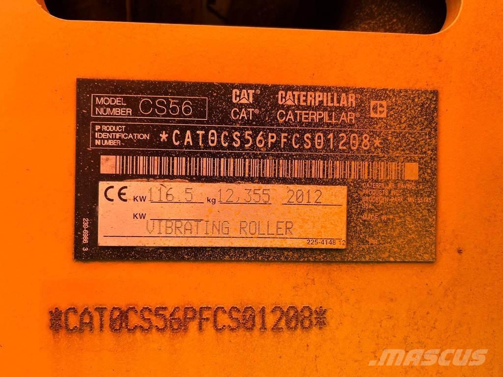 CAT CS 56 AC Single drum rollers