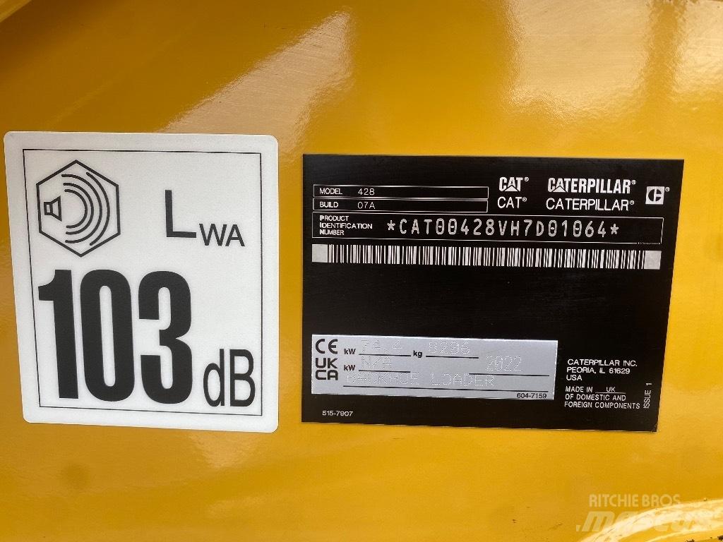 CAT 428 TLB's