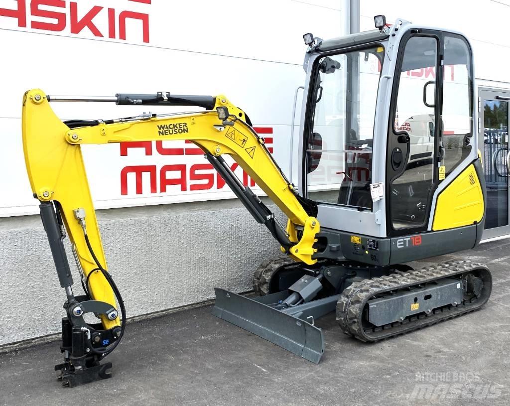 Wacker Neuson ET 18 Mini excavators < 7t