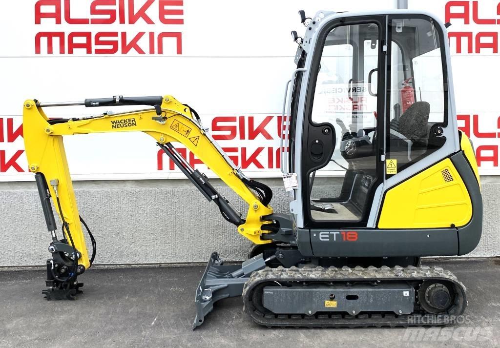 Wacker Neuson ET 18 Mini excavators < 7t