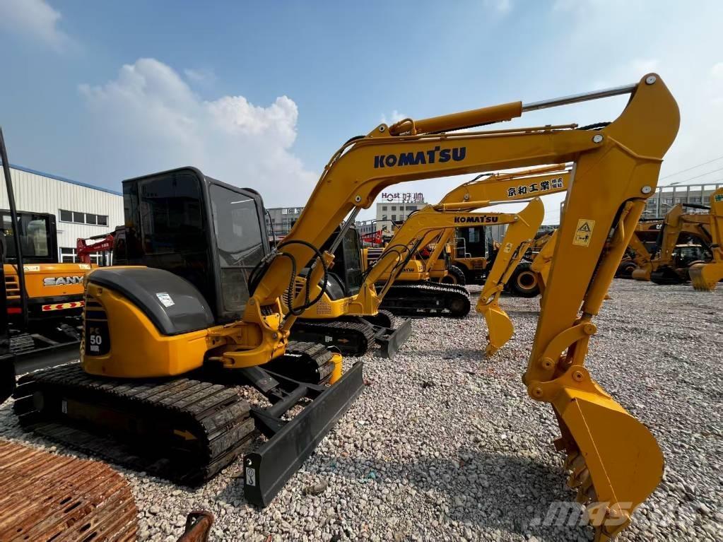Komatsu PC 50 MR Mini excavators < 7t