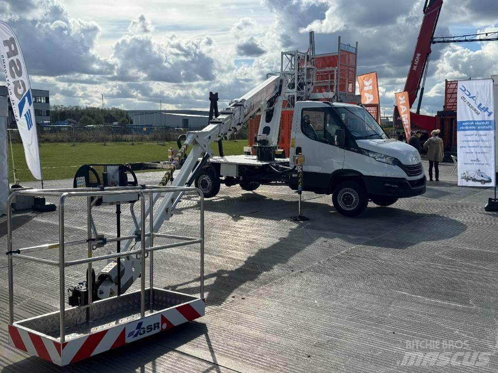 GSR B220TJ Truck mounted aerial platforms
