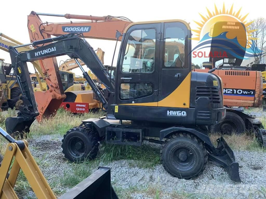 Hyundai R60W HW Wheeled excavators