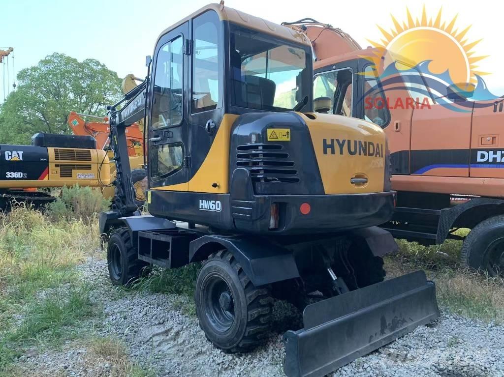 Hyundai R60W HW Wheeled excavators