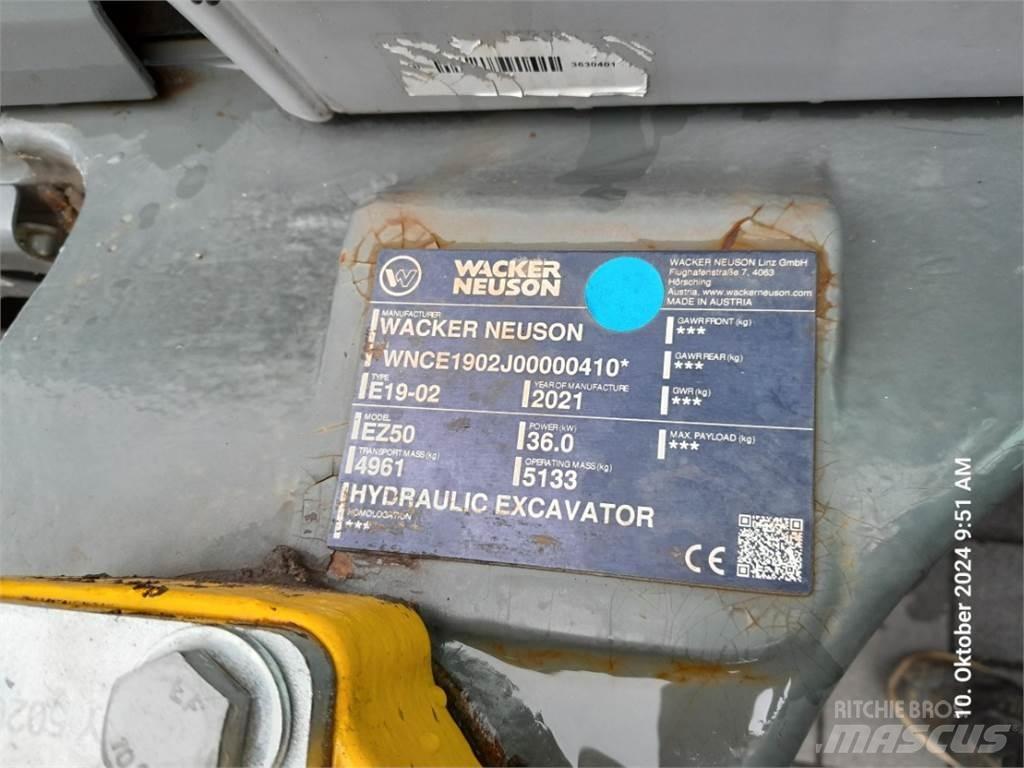 Wacker Neuson EZ50 Mini excavators < 7t
