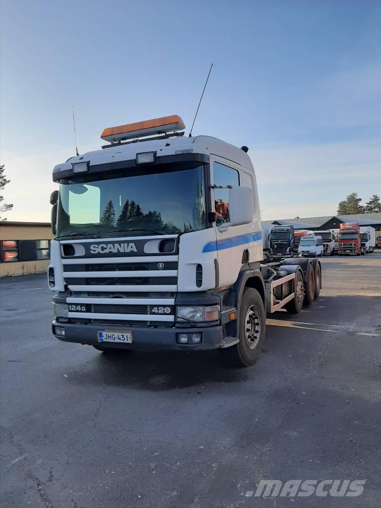 Scania P 124 Hook lift trucks