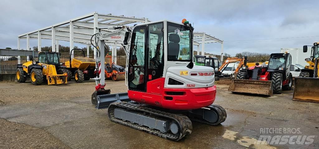 Takeuchi TB 260 Mini excavators < 7t