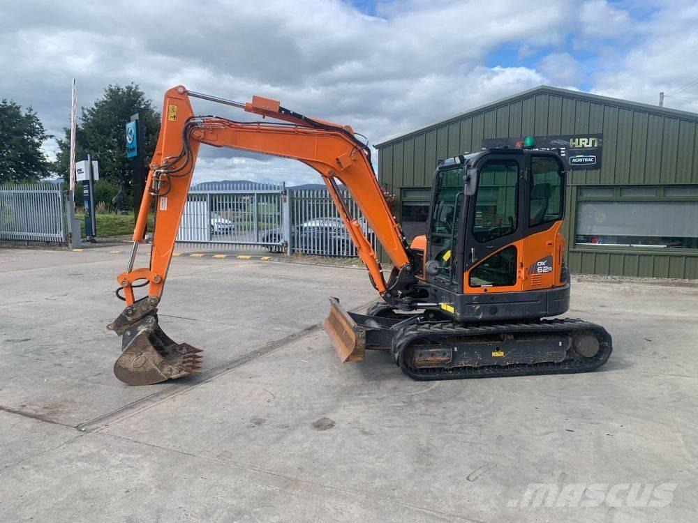 Doosan DX 62 R-3 Mini excavators < 7t