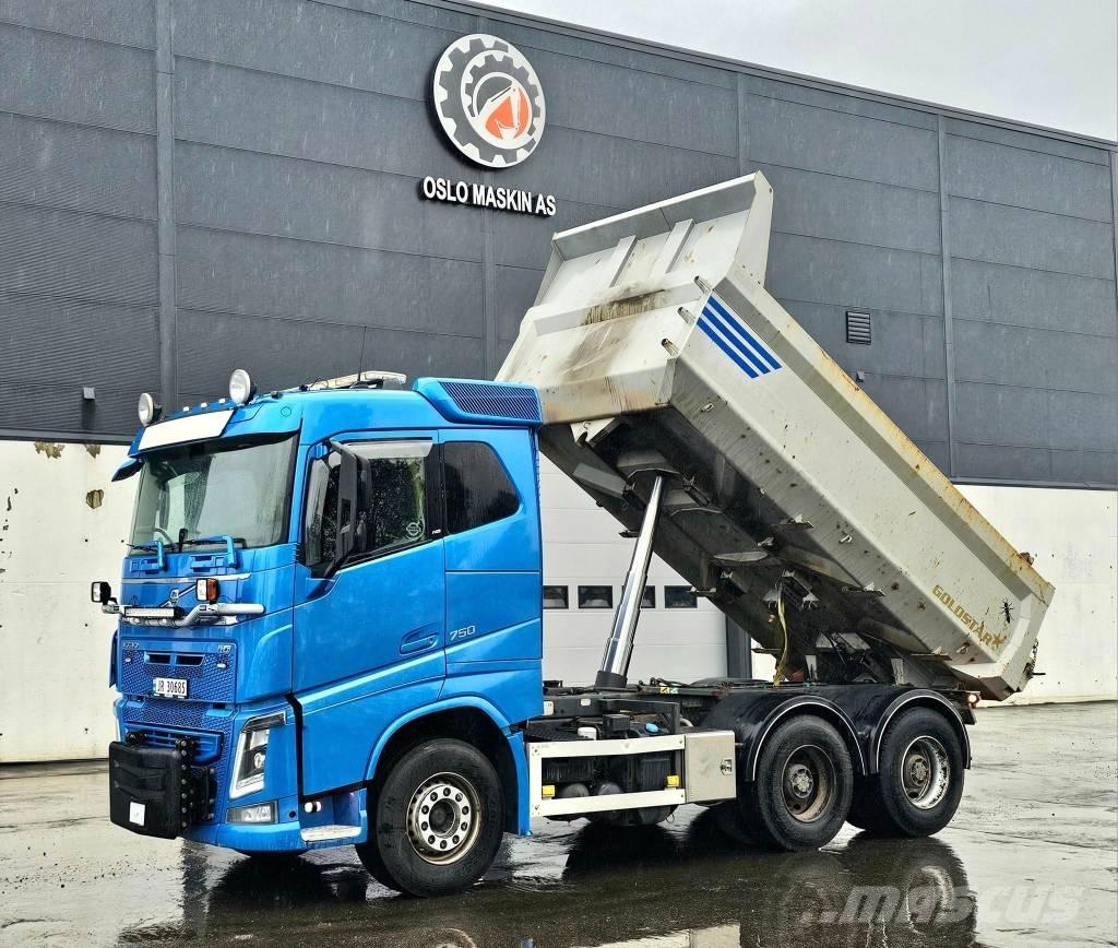 Volvo FH 16 750 Tipper trucks