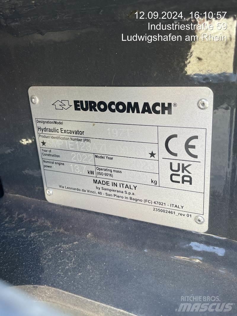 Eurocomach 19ZT Mini excavators < 7t