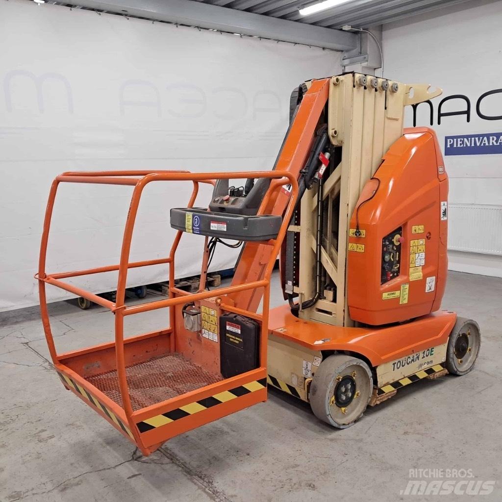 JLG Toucan 10 E Vertical mast lifts