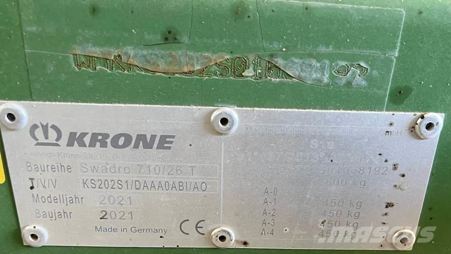 Krone 710/26T Windrowers