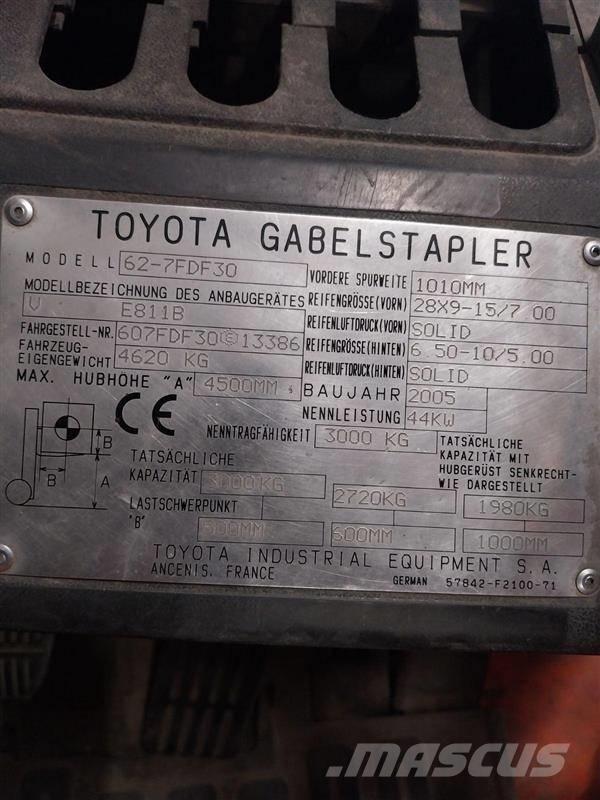 Toyota 62-7FDF30 Other