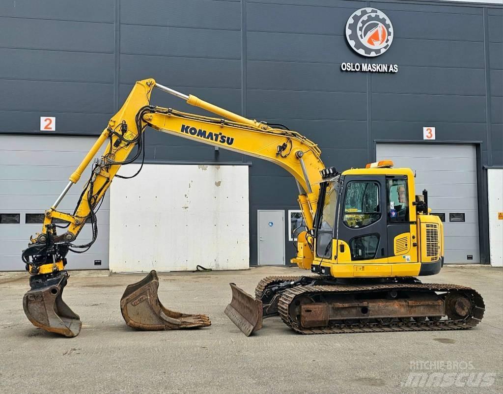 Komatsu PC 138 Midi excavators  7t - 12t