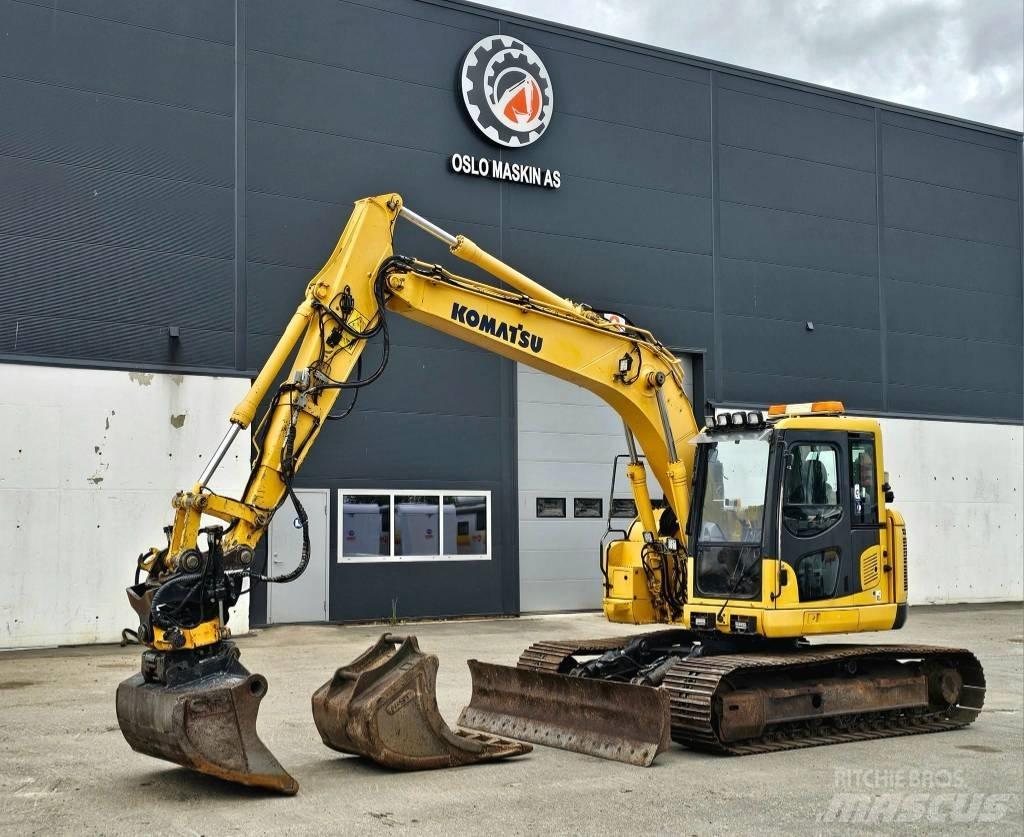 Komatsu PC 138 Midi excavators  7t - 12t