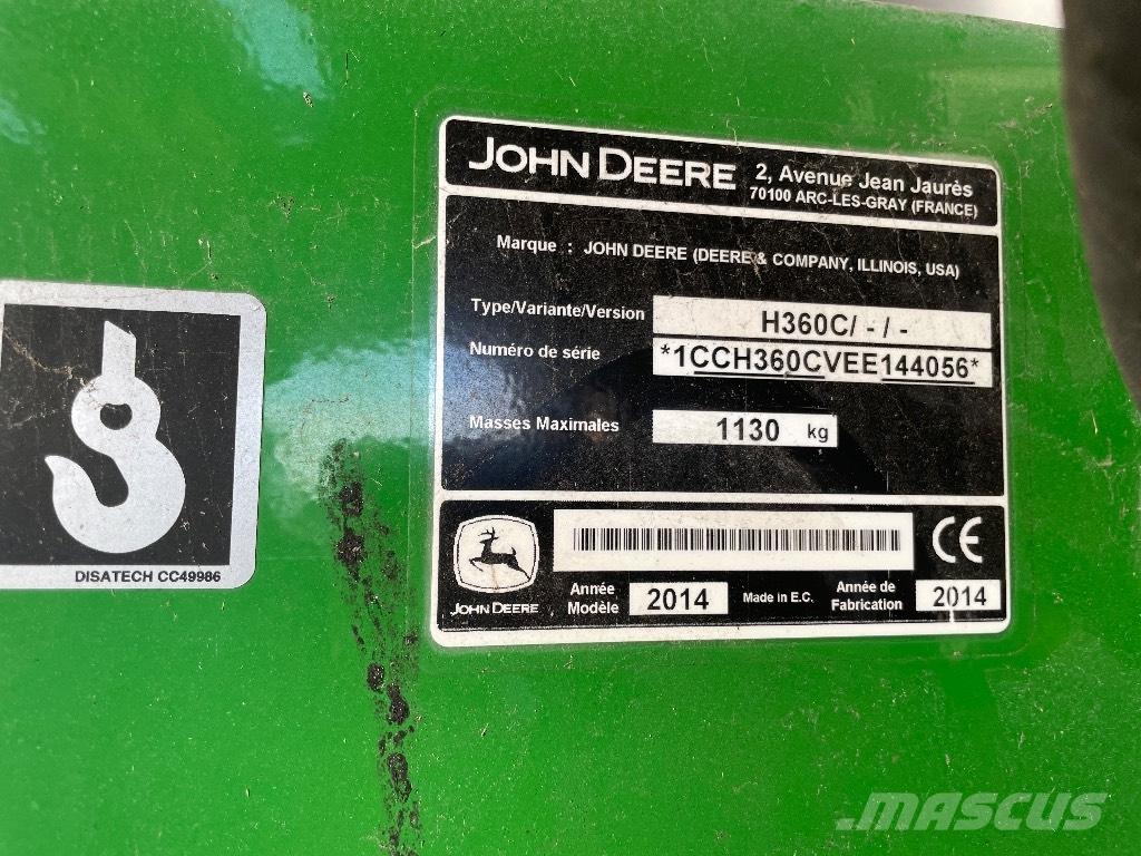 John Deere H 360 FEL`s