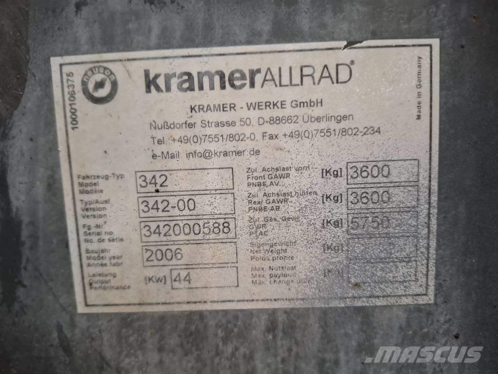 Kramer 380  *** Tarjous *** Wheel loaders
