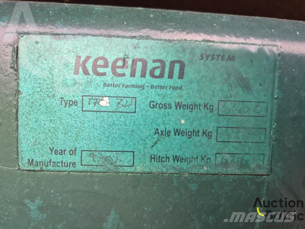 Keenan 170 BH Mixer feeders