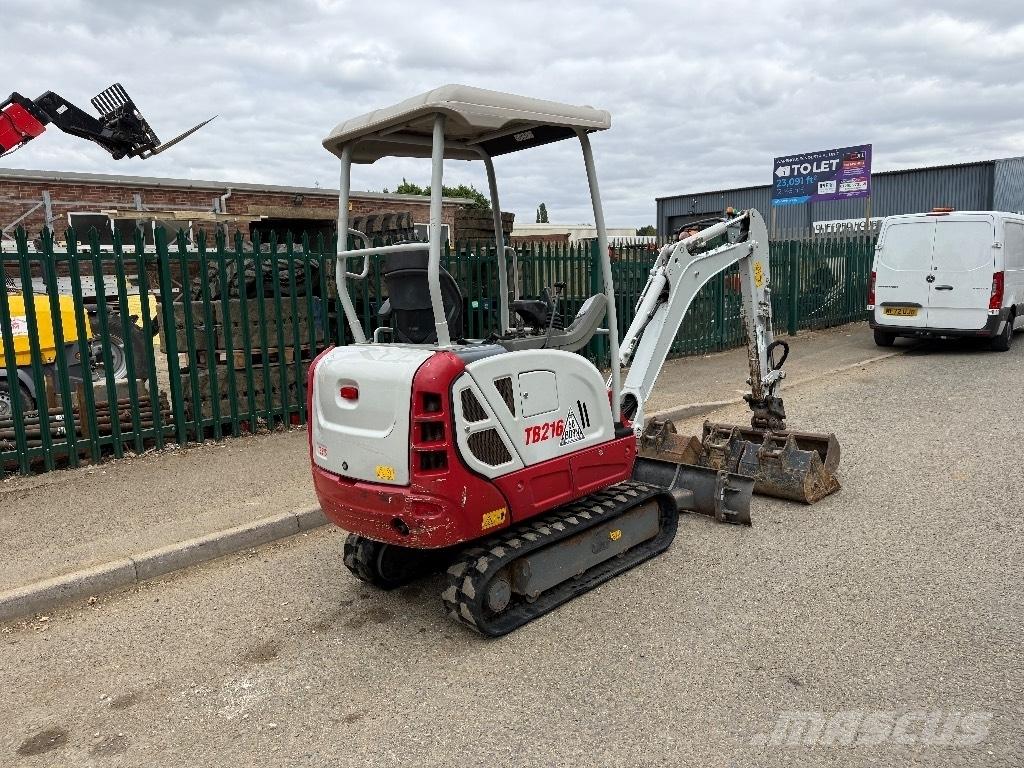 Takeuchi TB 216 Mini excavators < 7t