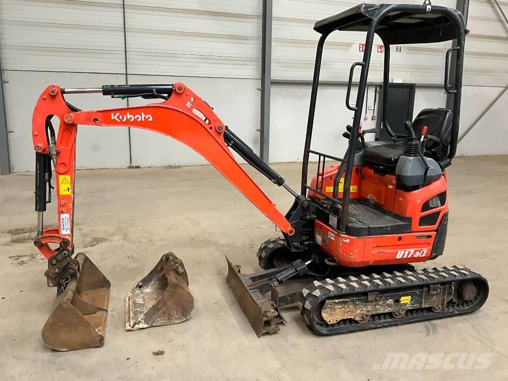 Kubota U 17-3 A Mini excavators < 7t