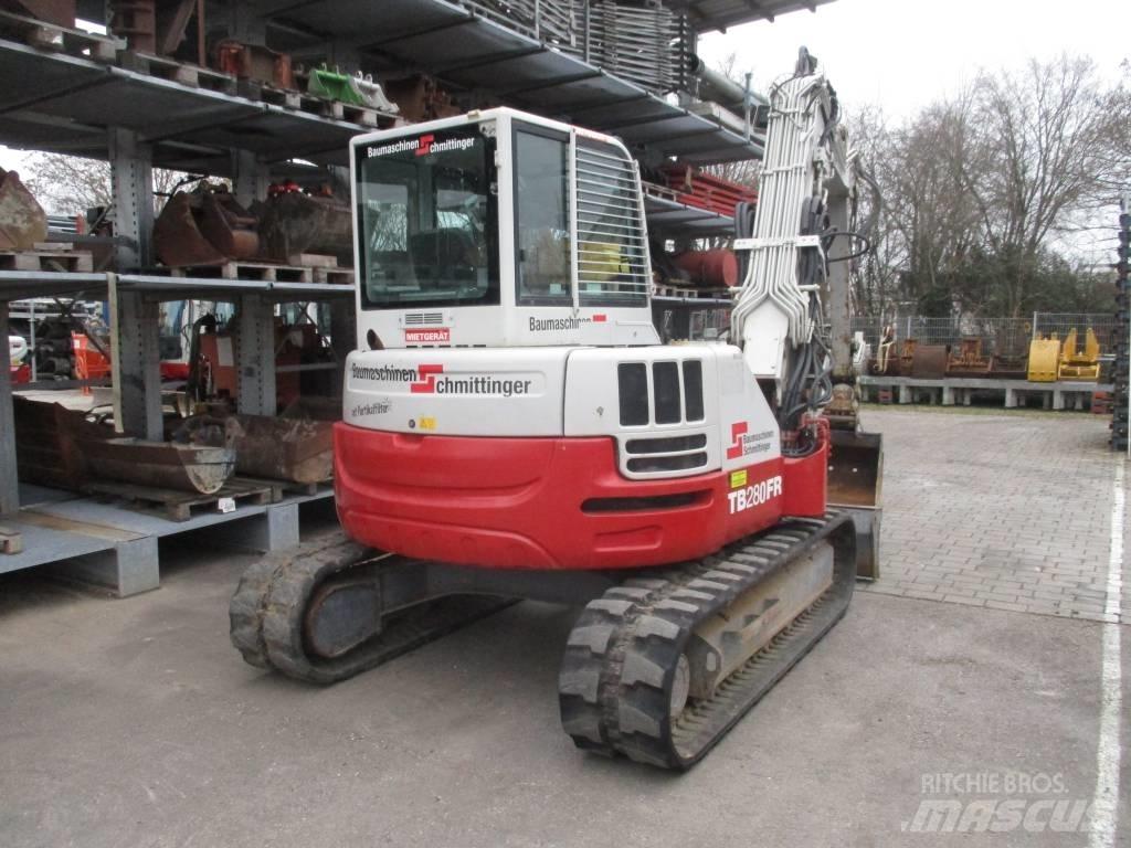 Takeuchi TB 280 FR Midi excavators  7t - 12t