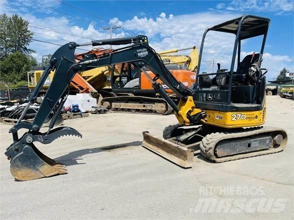 John Deere 27D Mini excavators < 7t