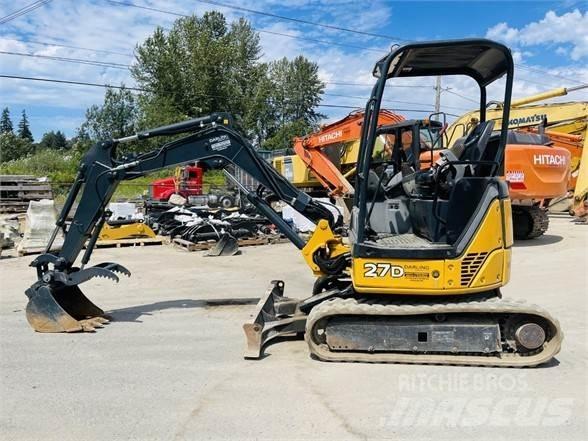 John Deere 27D Mini excavators < 7t