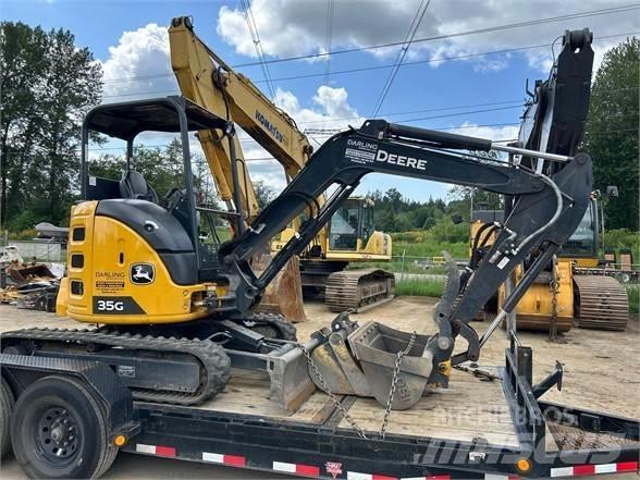 John Deere 35G Mini excavators < 7t