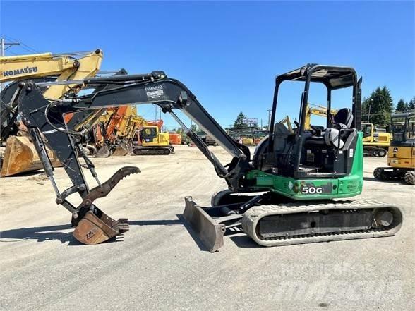 John Deere 50G Mini excavators < 7t