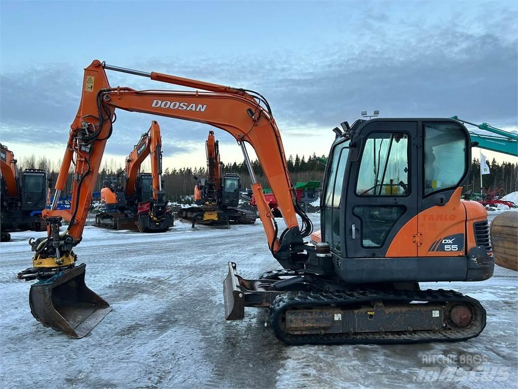 Doosan dx55 Mini excavators < 7t