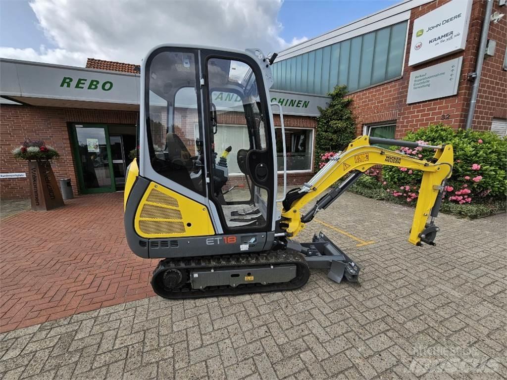 Wacker ET 18 Mini excavators < 7t