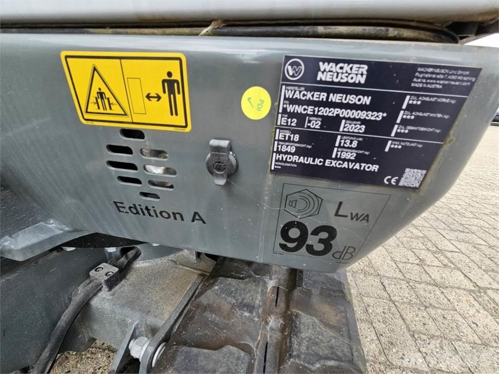 Wacker ET 18 Mini excavators < 7t