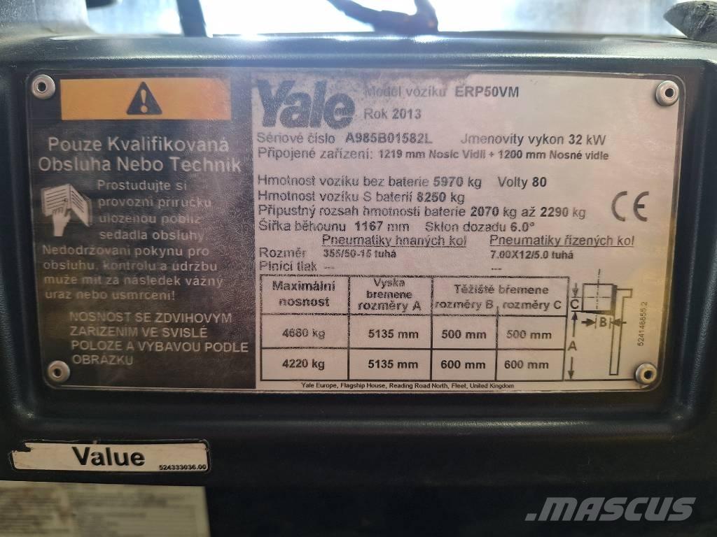 Yale ERP 50 VM Electric forklift trucks