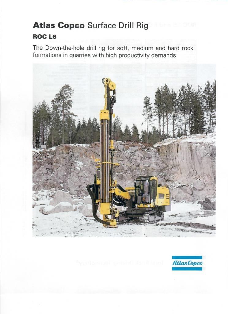 Atlas Copco L6H Surface drill rigs