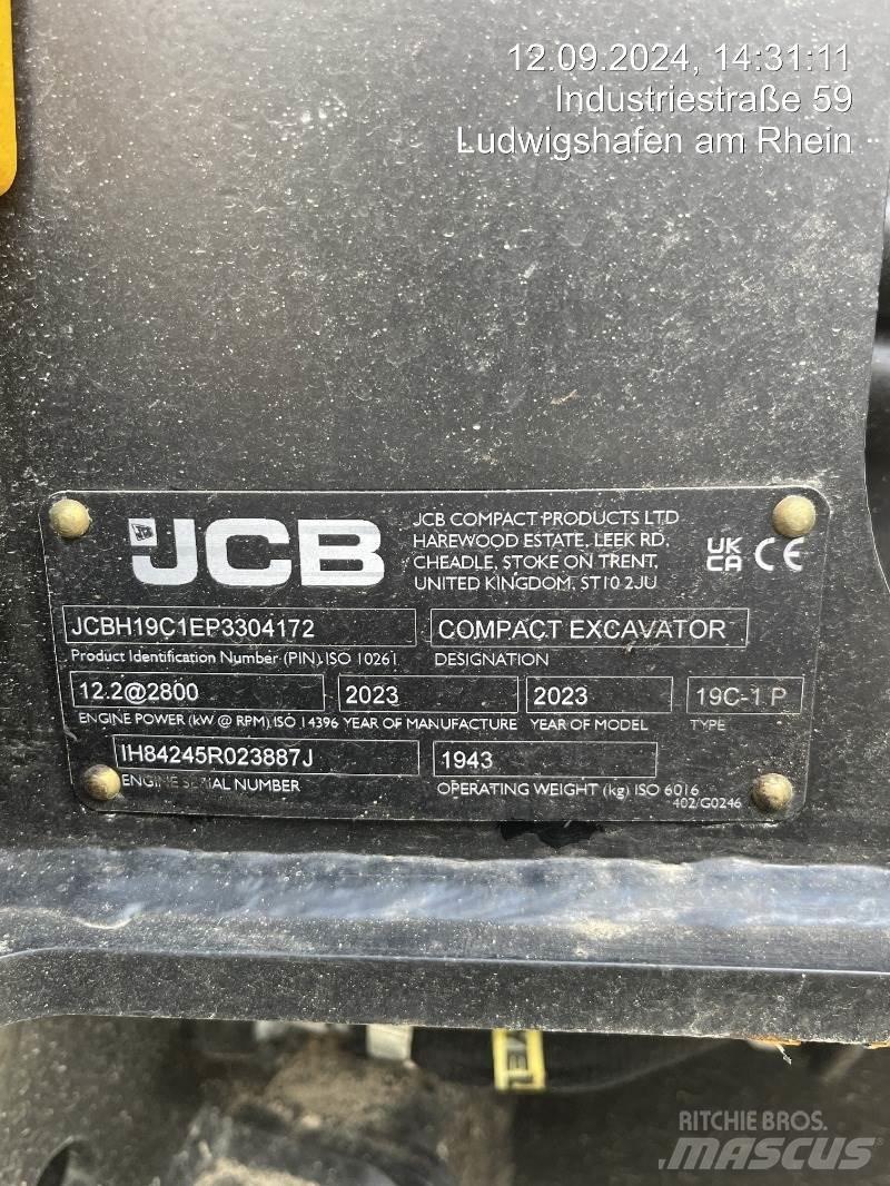 JCB 19C-1 Mini excavators < 7t