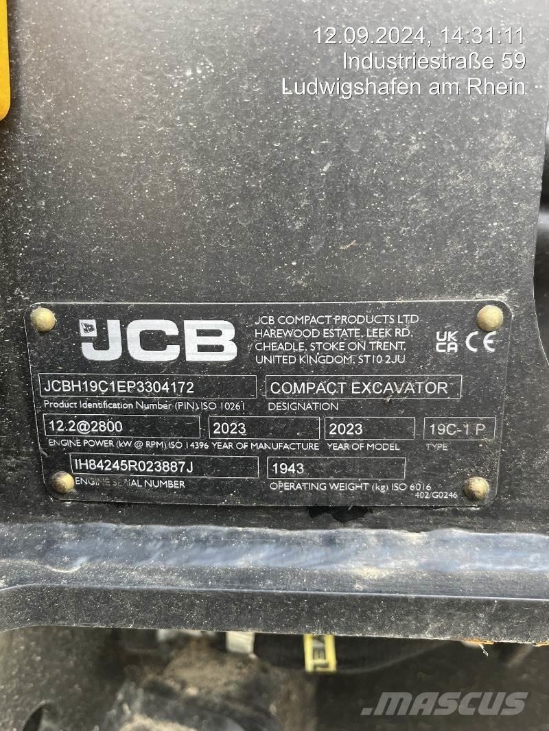 JCB 19C-1 Mini excavators < 7t