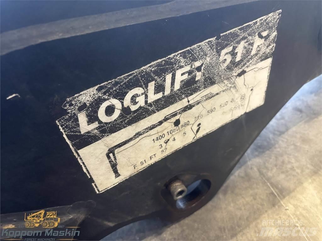 Loglift 51F Forwarder cranes