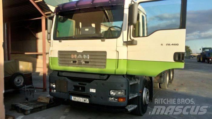 MAN TGA 28.460 Containerframe/Skiploader trucks