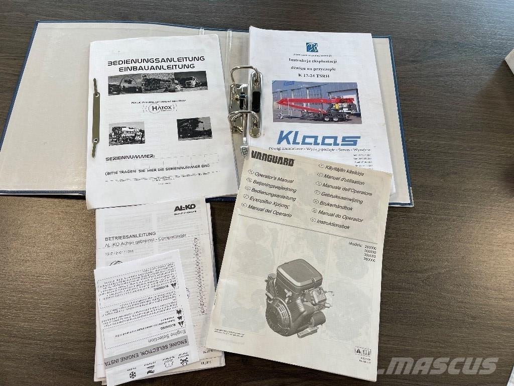 Klaas K 17-24 TSHR All terrain cranes