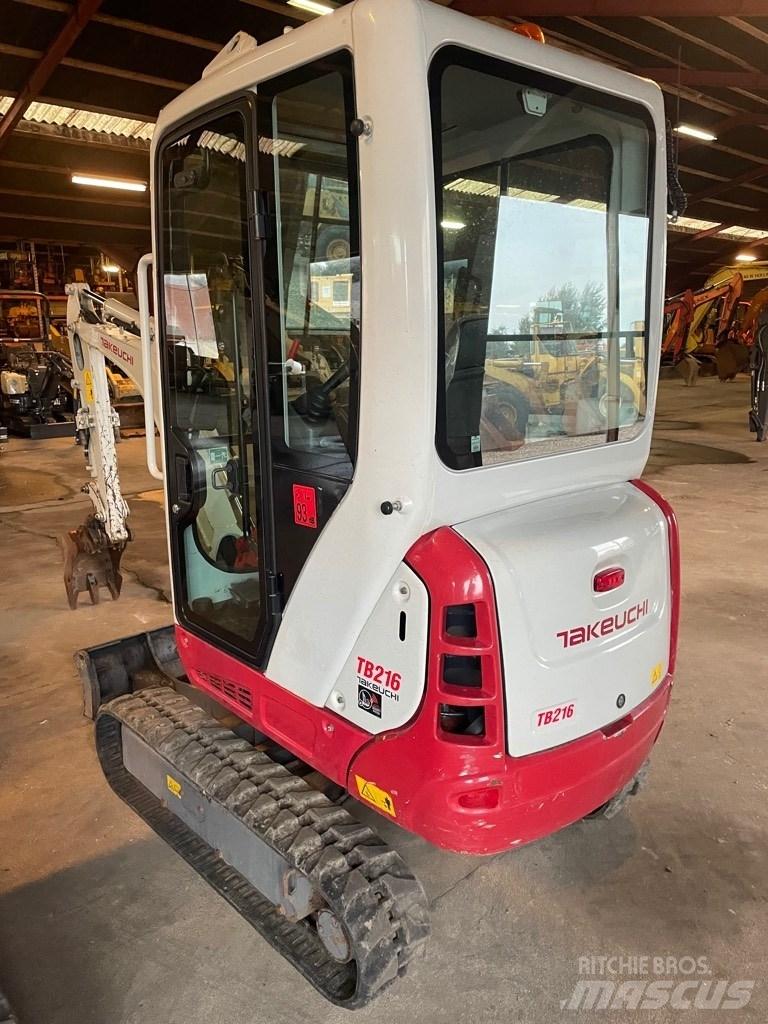 Takeuchi TB216 Mini excavators < 7t