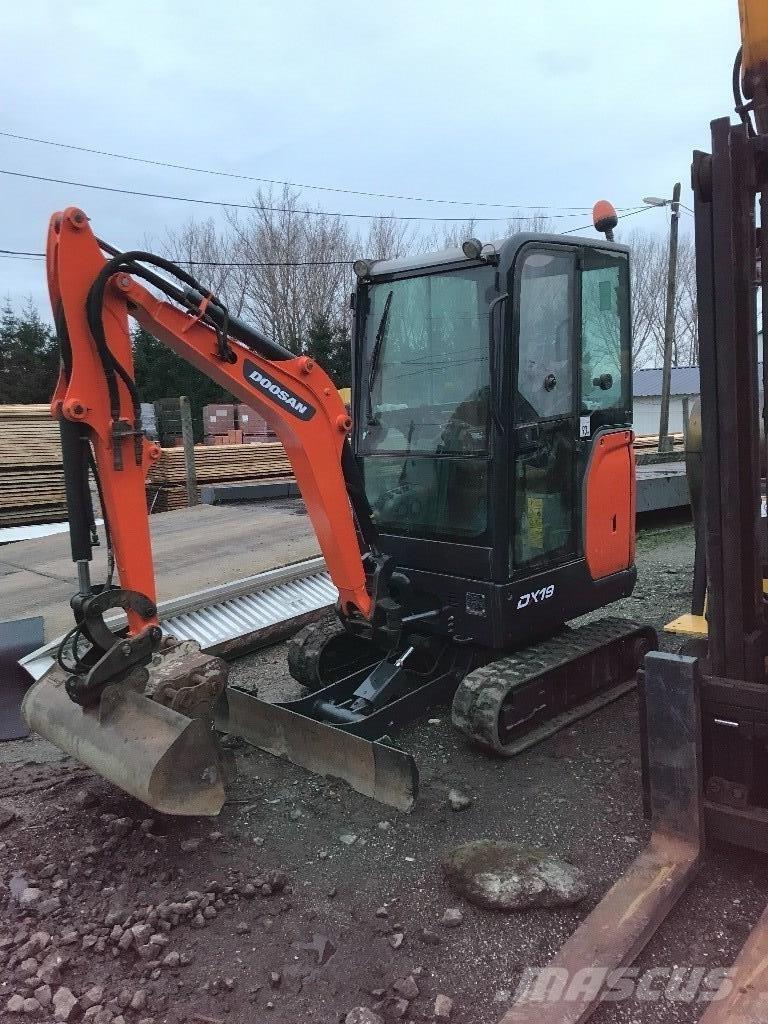 Doosan DX 19 Mini excavators < 7t