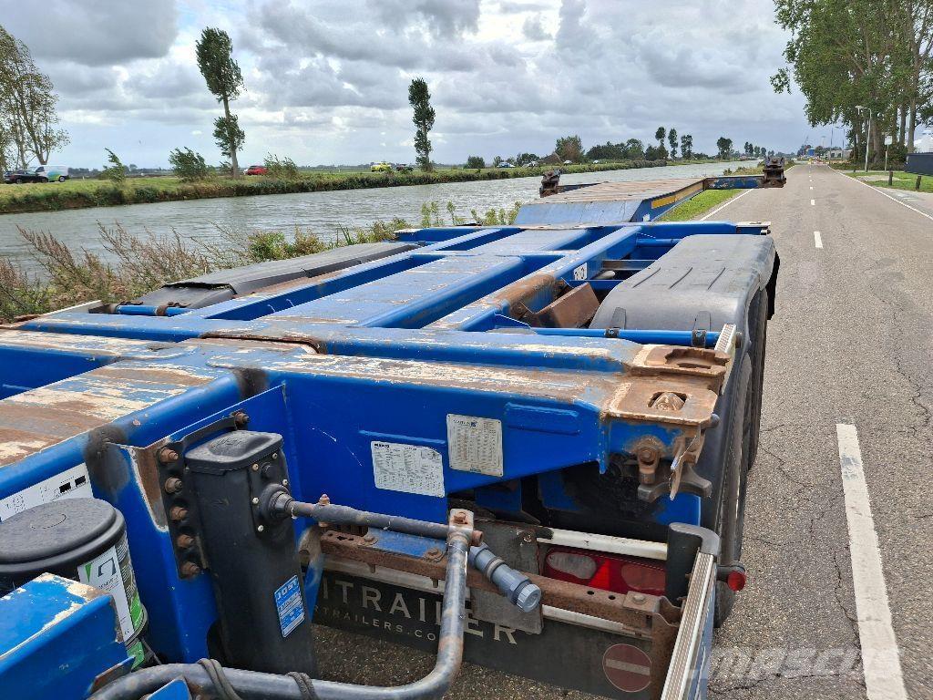 D-tec CT-60-05D Containerframe/Skiploader semi-trailers