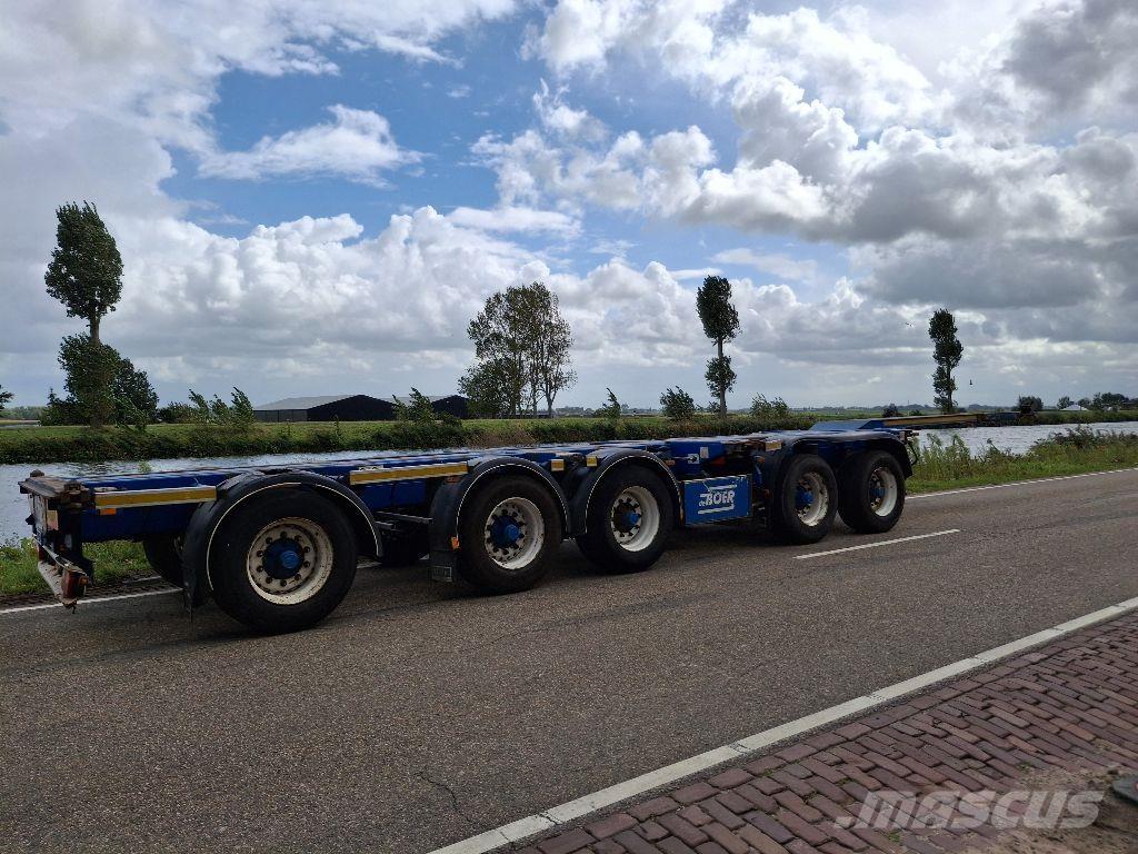 D-tec CT-60-05D Containerframe/Skiploader semi-trailers