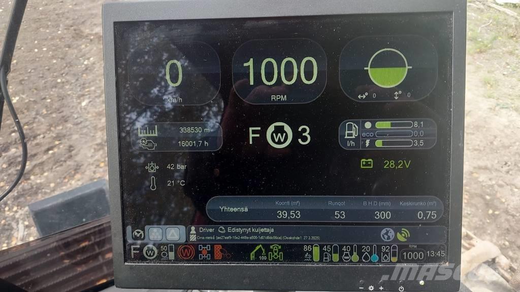 Komatsu 901 Harvesters